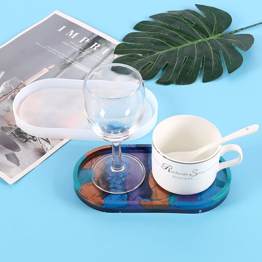 Urban Crafter Silicone Mould Oval Dish-Clear - Image 3