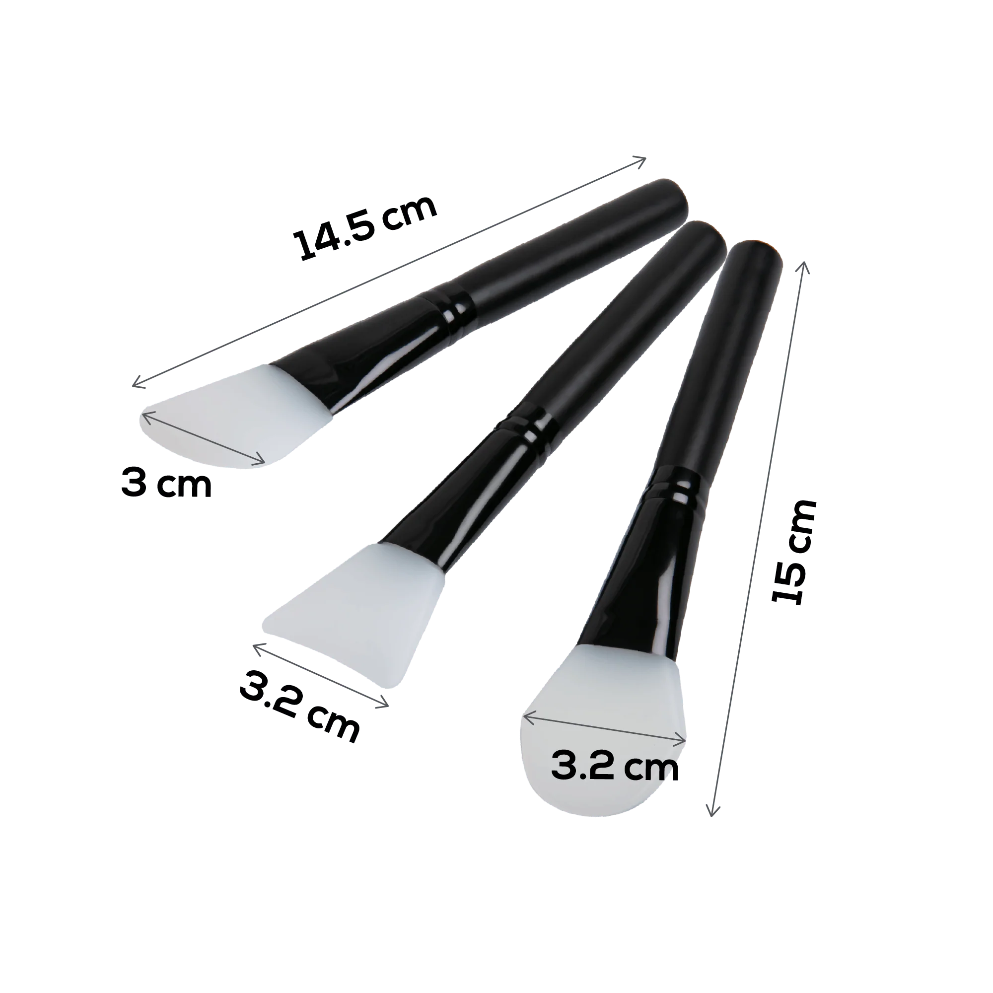 Urban Crafter Silicone Resin Brush Packs (6 Pieces) - Image 3
