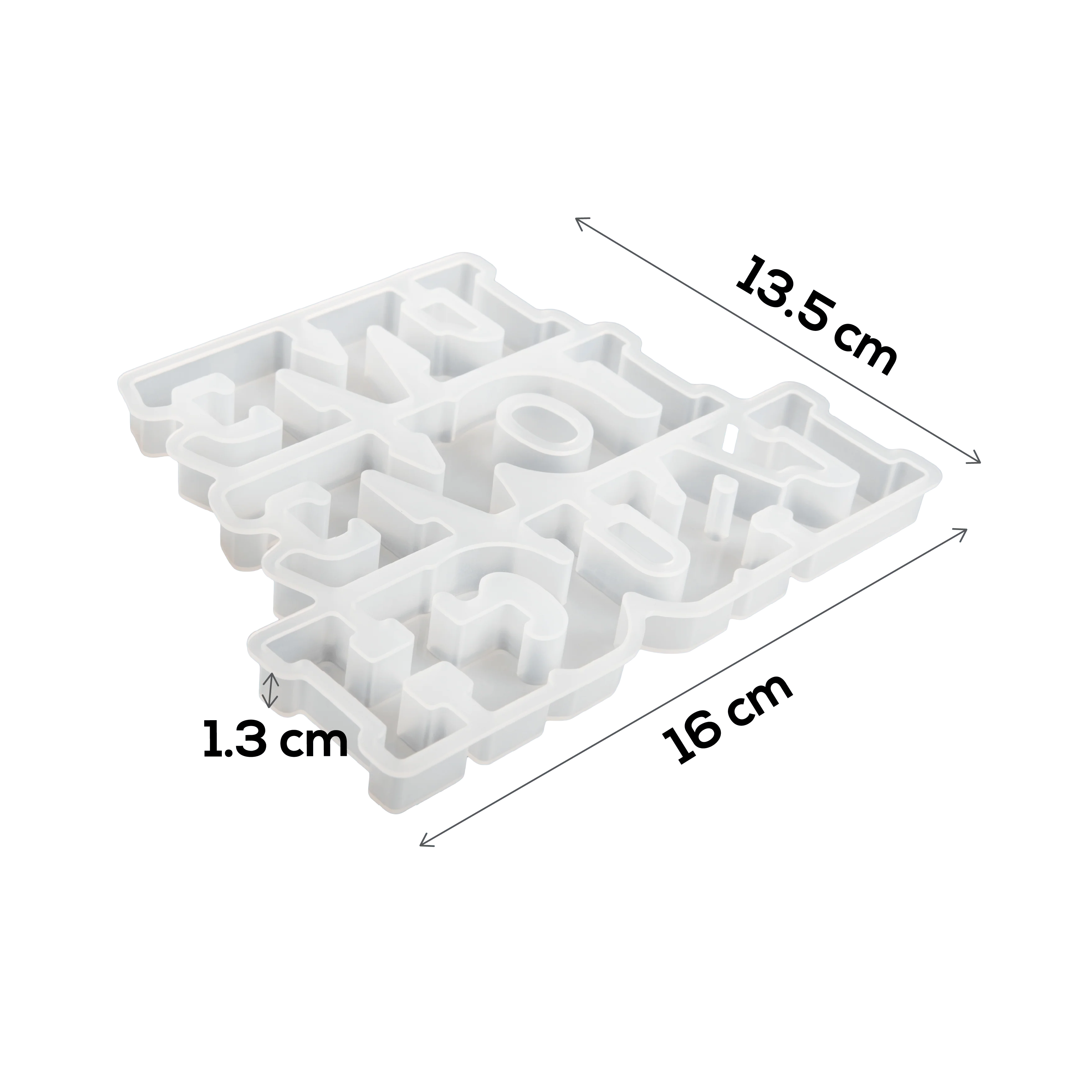 Urban Crafter Silicone words Mould 16x13x13.5cm - Live Love Laugh - Image 9