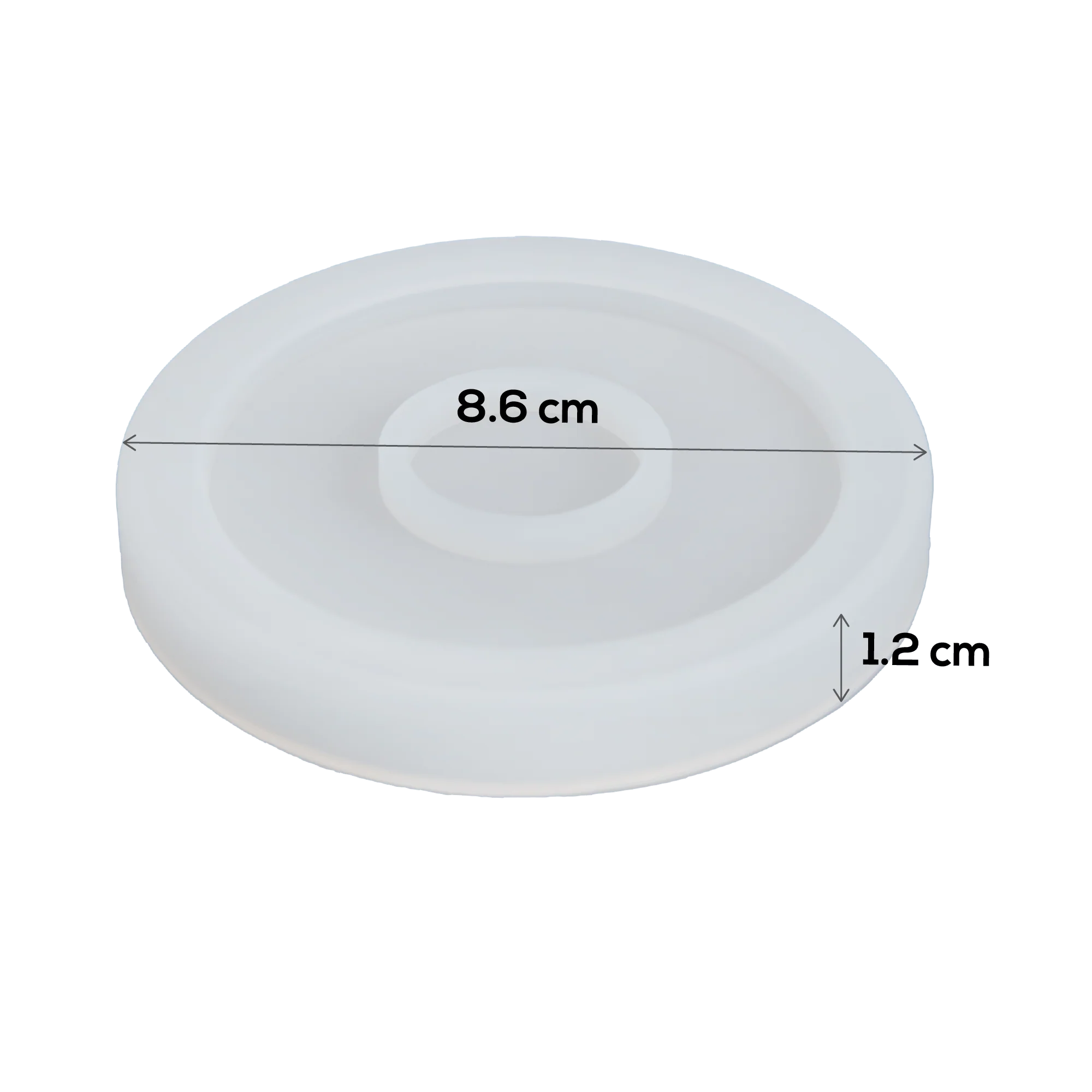 Urban Crafter Small Round Edge Coaster Mould - Image 4