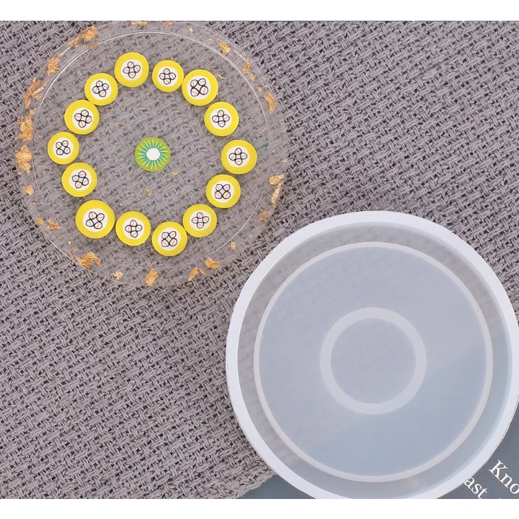 Urban Crafter Small Round Edge Coaster Mould - Image 6