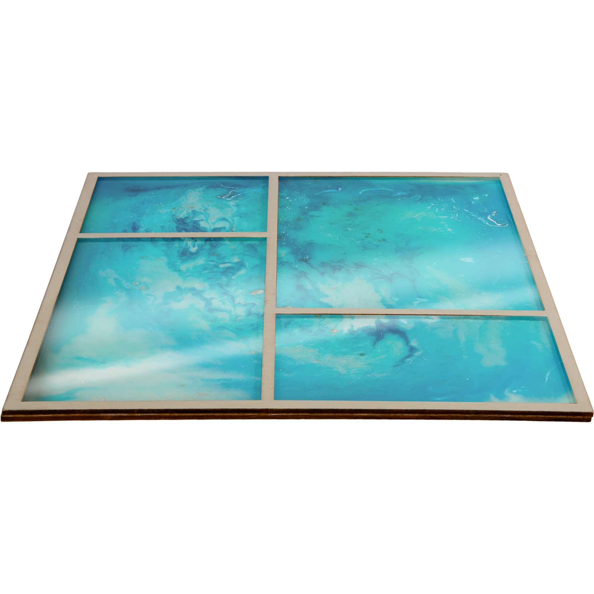 Urban Crafter Square Plywood Panel for Resin Art 25 x 25 x 0.6cm - Image 6