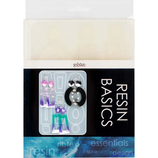UV Resin Mould rectangle earrings 1pc