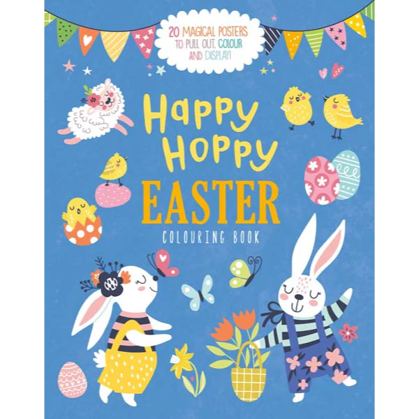 Wall Art Easter Colouring Book