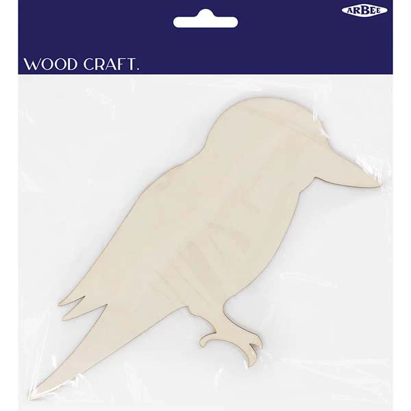 Wooden Australian Animals, Kookaburra, 1pcs