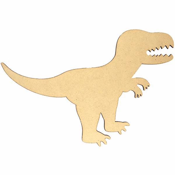 Wooden Dinosaur, 25cm, 1pcs