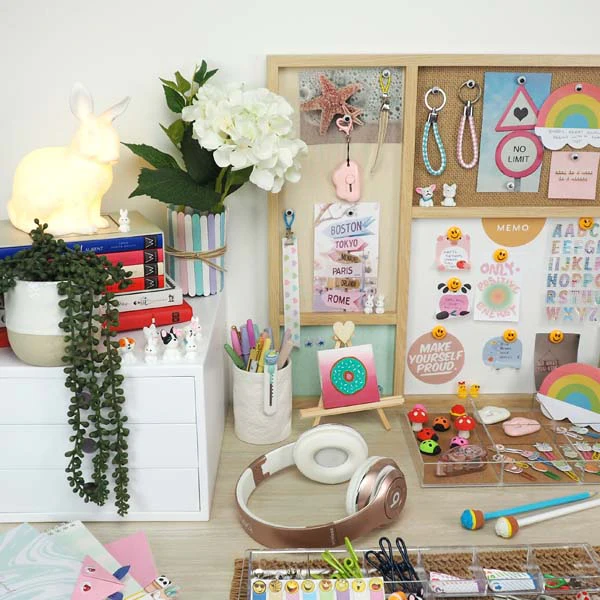 Wooden Shapes, Assorted Hearts, 60pcs - Image 4