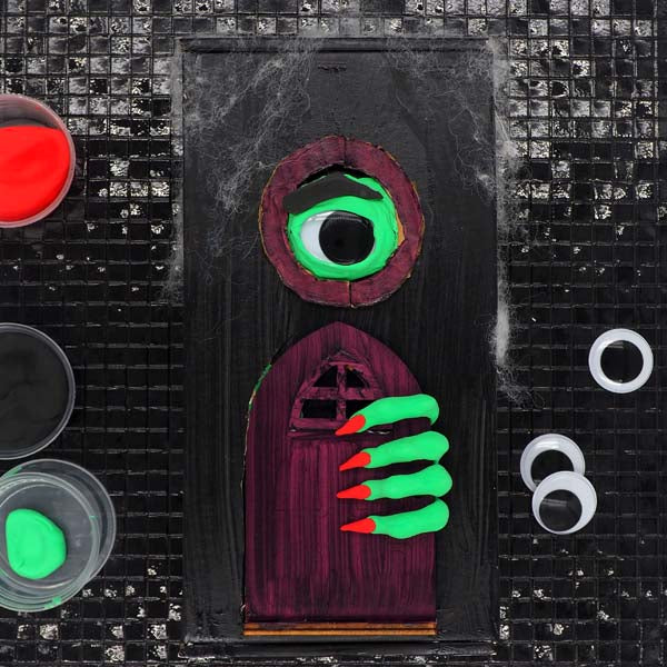 Wooden Shapes, Fairy Door, 12.5cm, 1pcs - Image 4