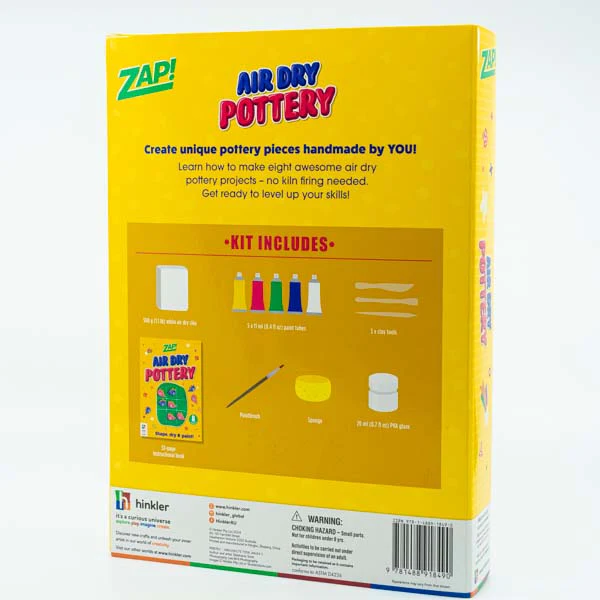 Zap! Air Dry Pottery Kit - Image 2