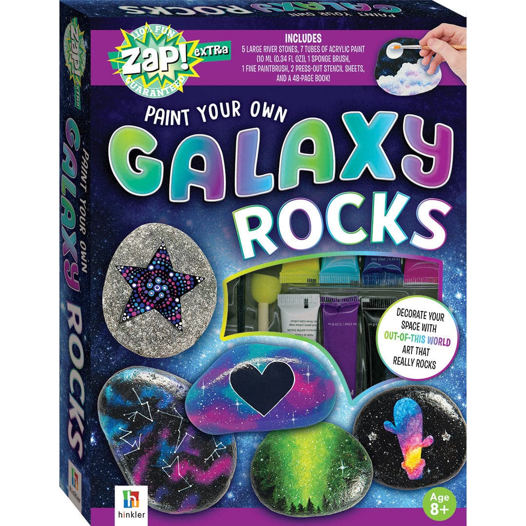 Zap! Extra Paint Your Own Galaxy Rocks