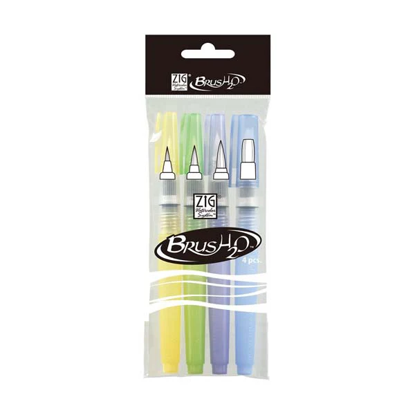 ZIG Waterbrush, 4 Set